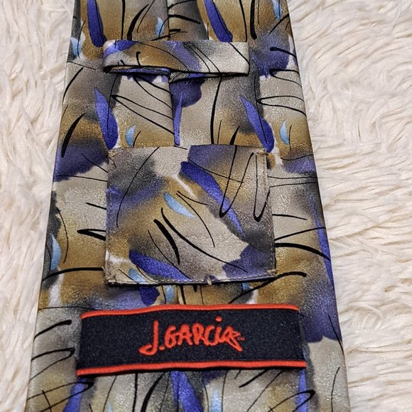 Jerry Garcia Men's Silk Tie - Picture 4 of 5